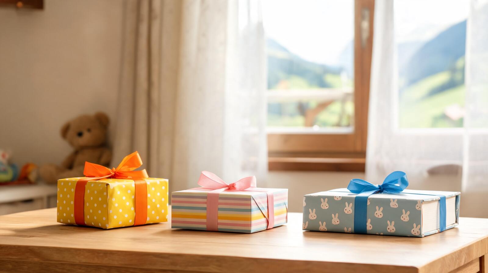 Idées de cadeaux emballés pour un enfant de 6 ans