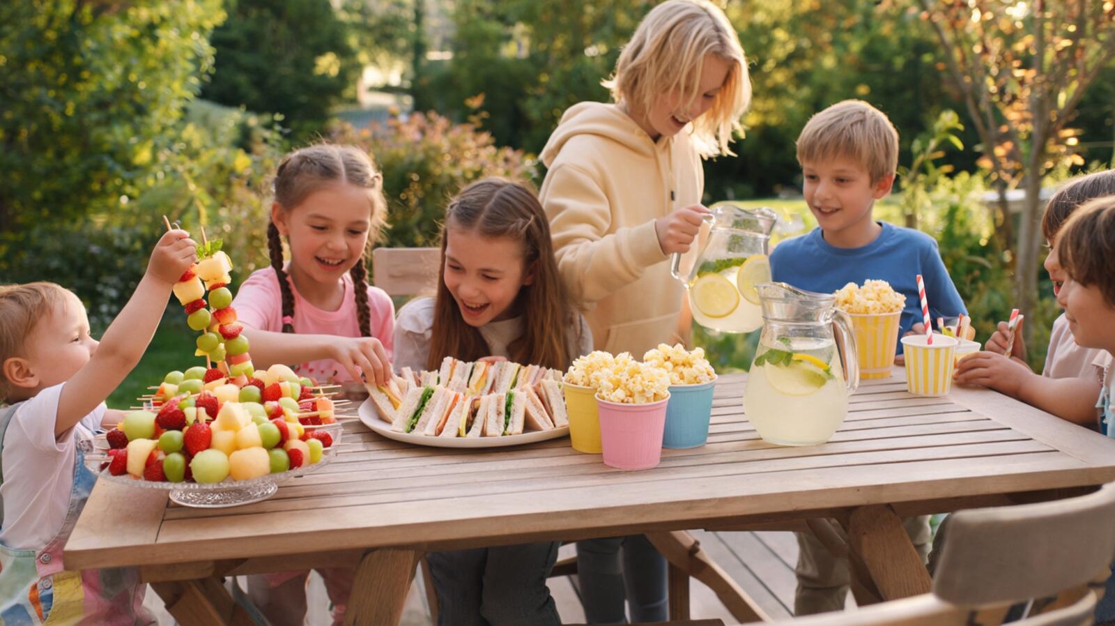 Idées de goûter coloré pour une fête d’enfants