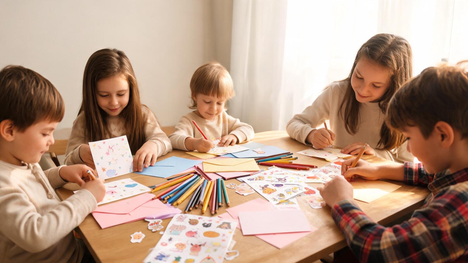 Cartes d’invitation d’anniversaire faites main