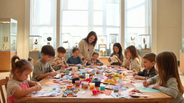 Anniversaire au musée
