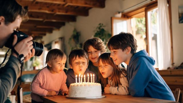 Un photographe pour la fête