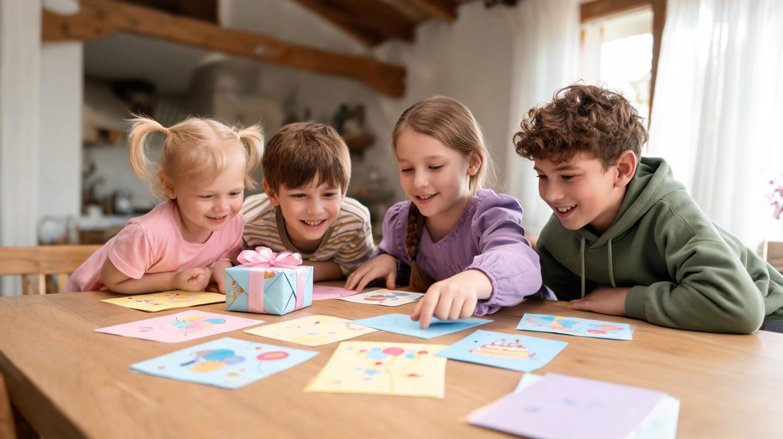 Cartes de vœux d’anniversaire et messages écrits à la main
